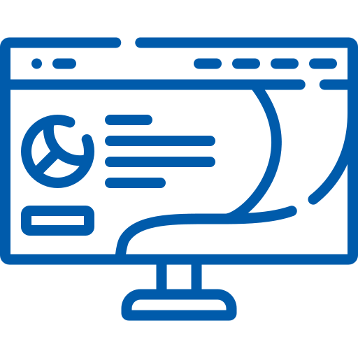Ícone monitor marca Tiago Barcelos Websit Design