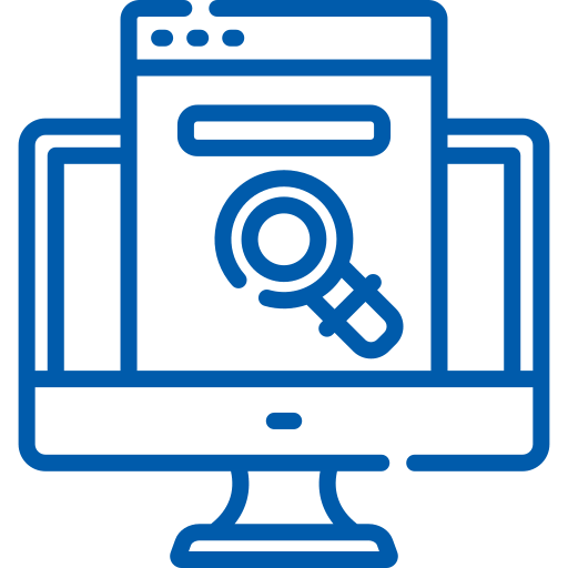 Ícone search google Tiago Barcelos Websit Design