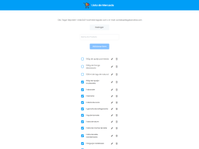 Aplicativo Lista de Mercado