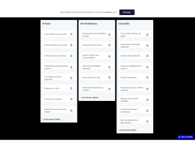 Aplicativo Kanban Tiago Barcelos Website Designer